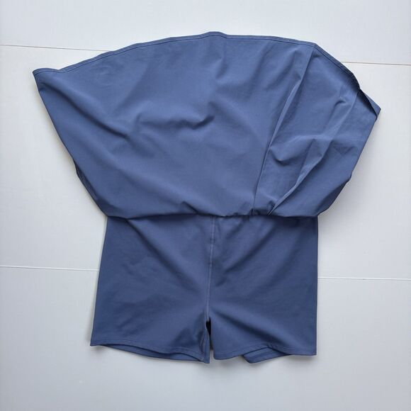 Calme Johnny Was Tennis Skirt Skort Women Large Blue Pleated Built In Shorts - Picture 12 of 14